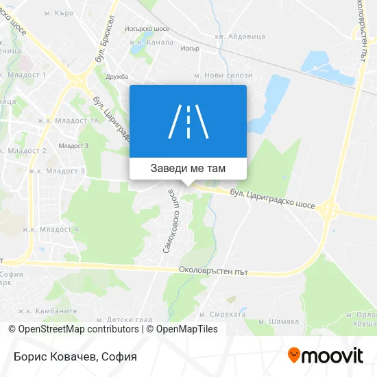 Борис Ковачев карта