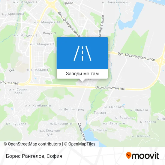 Борис Рангелов карта