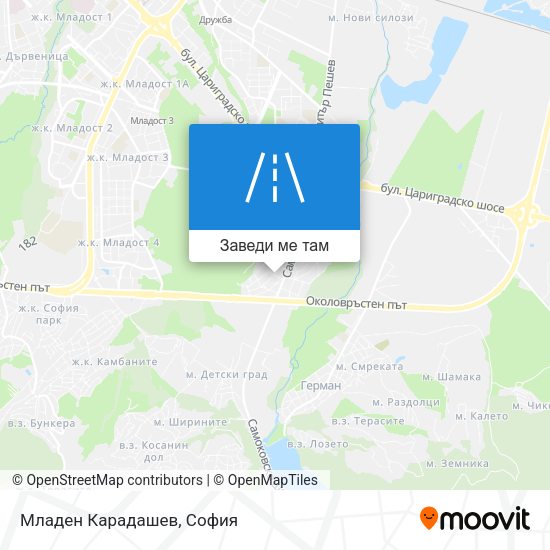 Младен Карадашев карта