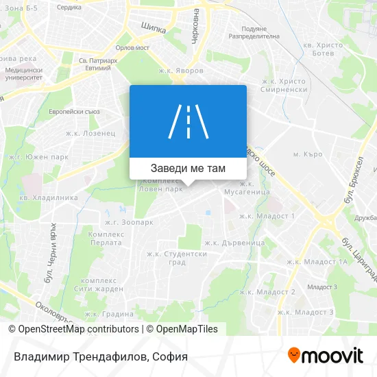 Владимир Трендафилов карта