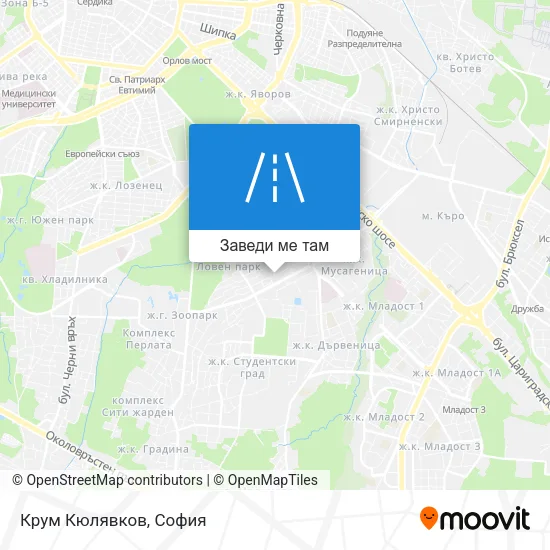 Крум Кюлявков карта