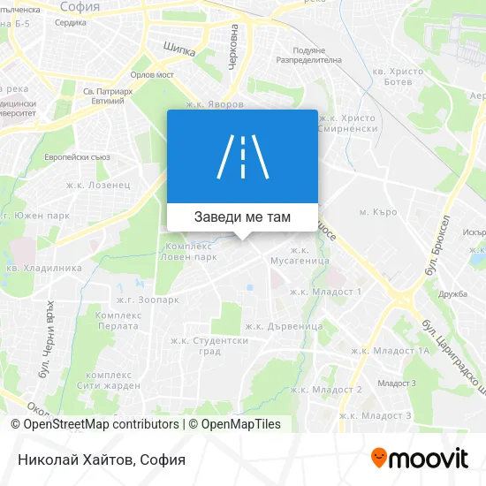 Николай Хайтов карта