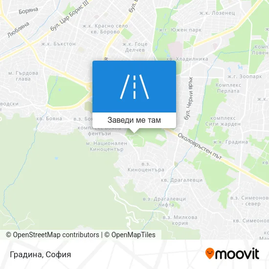 Градина карта