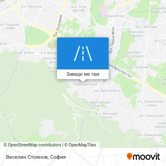 Веселин Стоянов карта