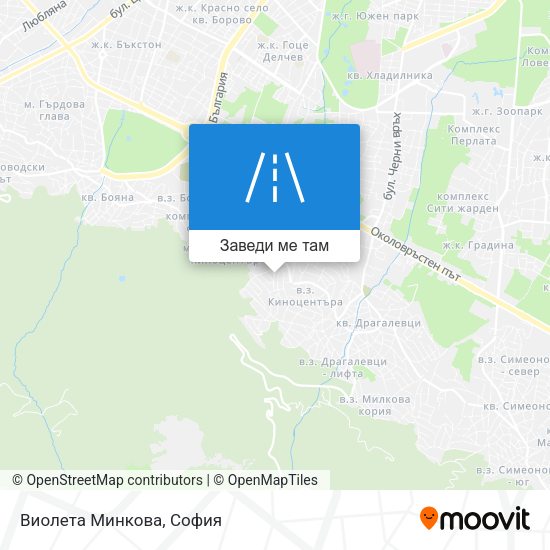 Виолета Минкова карта