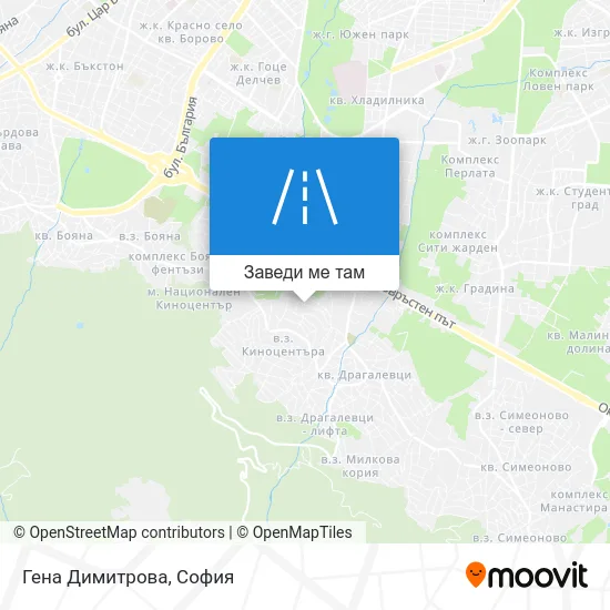 Гена Димитрова карта