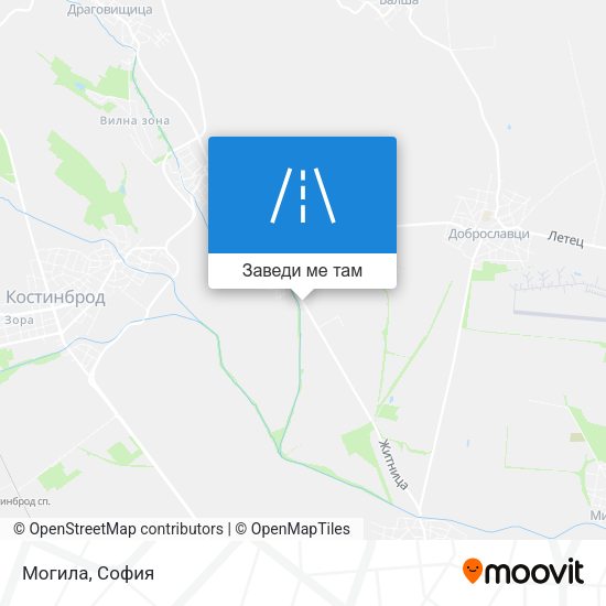 Могила карта
