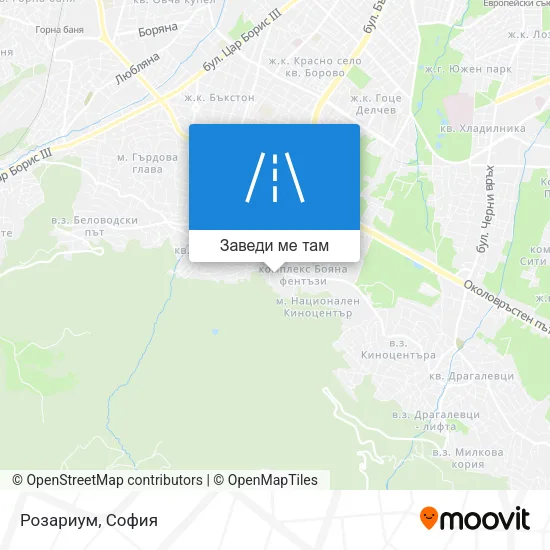 Розариум карта