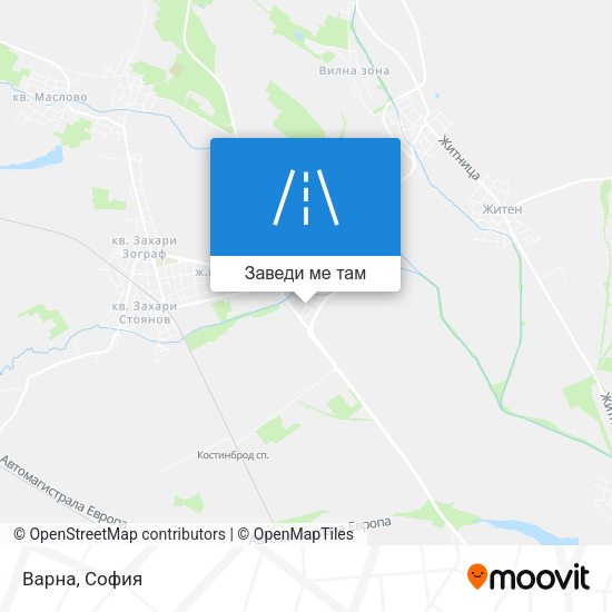 Варна карта