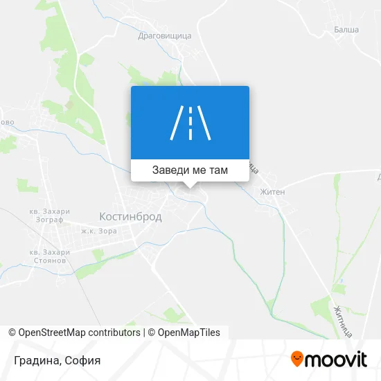 Градина карта
