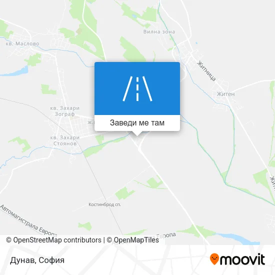 Дунав карта