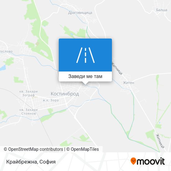 Крайбрежна карта