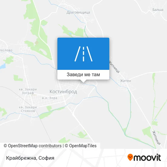 Крайбрежна карта