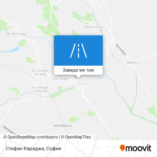 Стефан Караджа карта