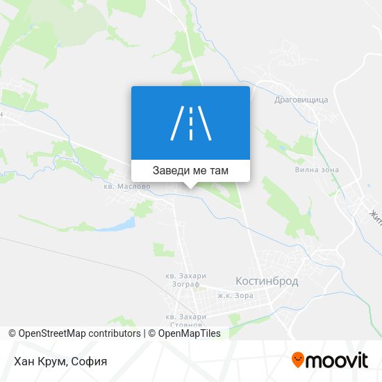 Хан Крум карта