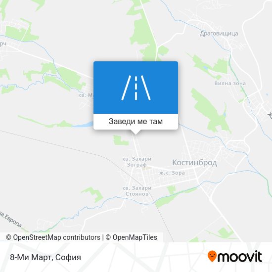 8-Ми Март карта