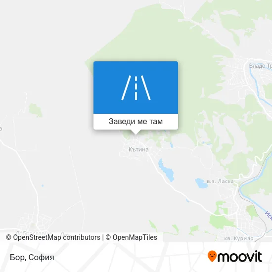 Бор карта