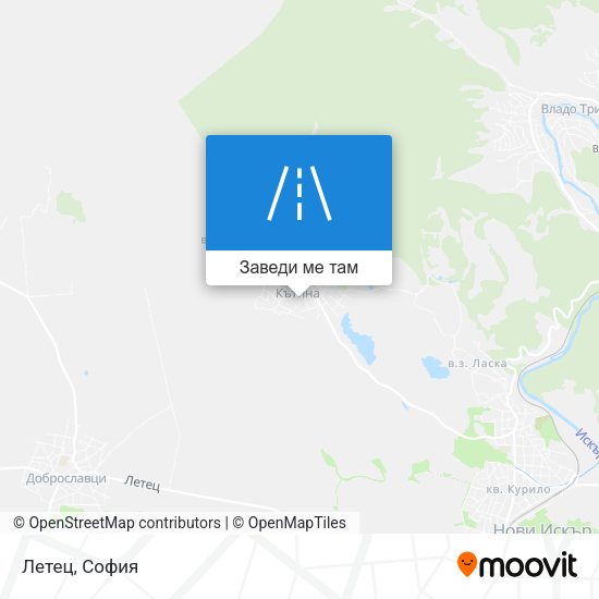 Летец карта