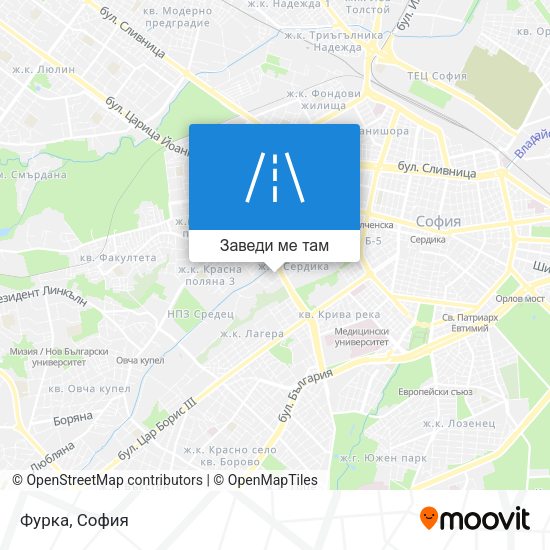 Фурка карта