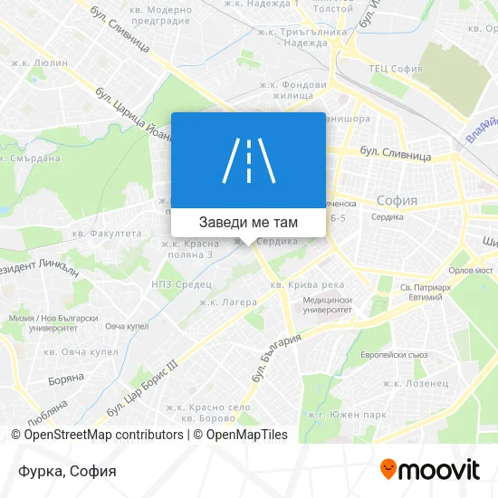 Фурка карта