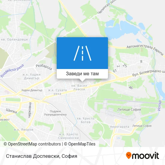 Станислав Доспевски карта