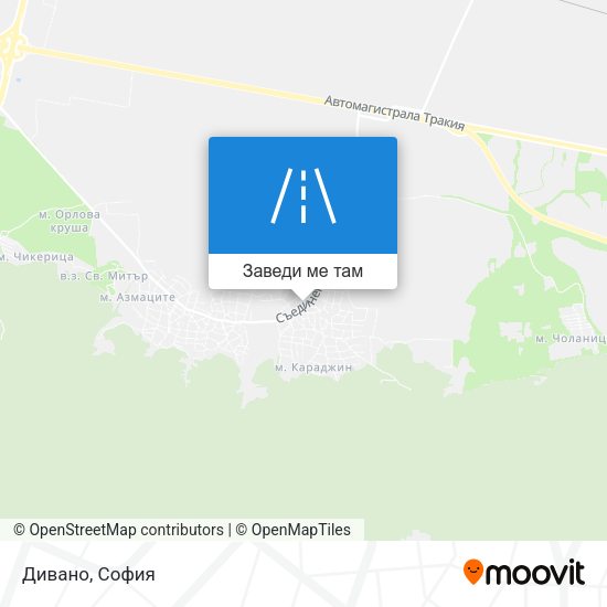 Дивано карта