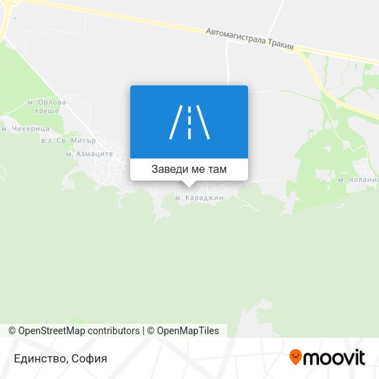 Единство карта