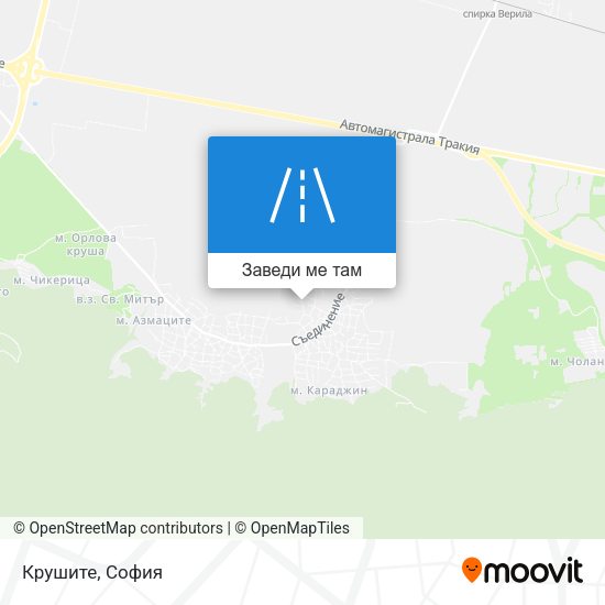 Крушите карта