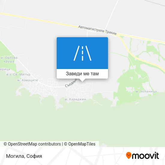 Могила карта