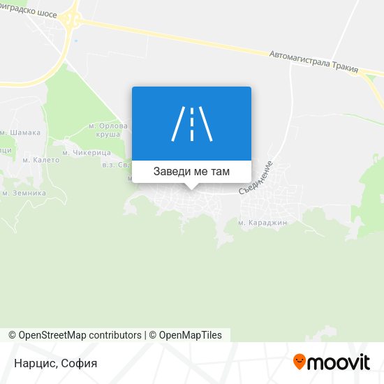 Нарцис карта