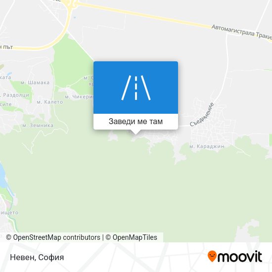 Невен карта