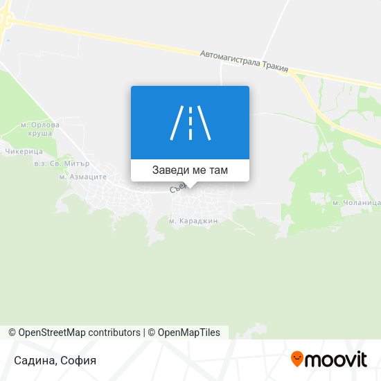 Садина карта