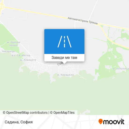 Садина карта