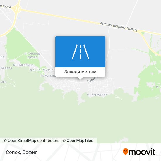 Сопох карта