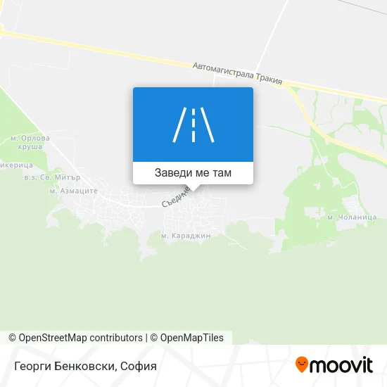 Георги Бенковски карта