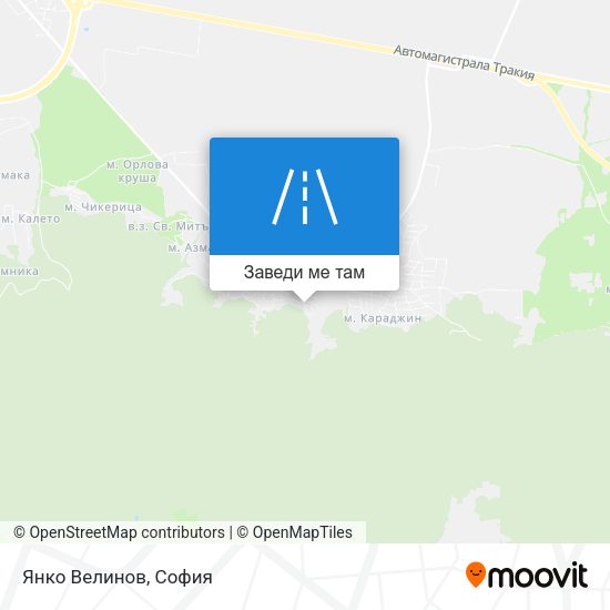 Янко Велинов карта