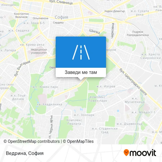 Ведрина карта