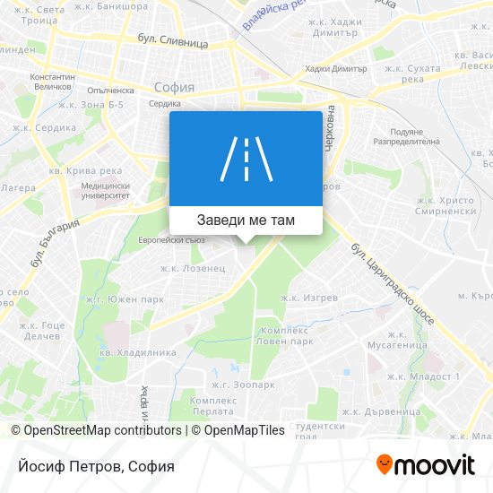 Йосиф Петров карта