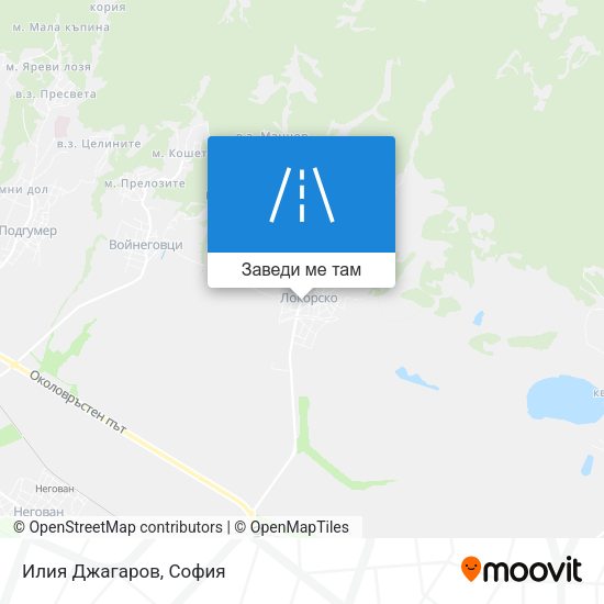 Илия Джагаров карта