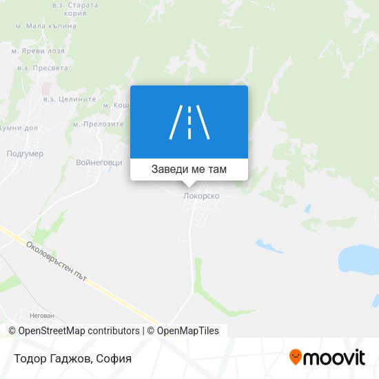 Тодор Гаджов карта