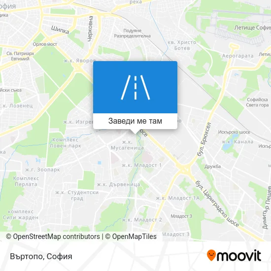 Въртопо карта