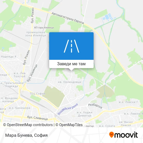 Мара Бунева карта