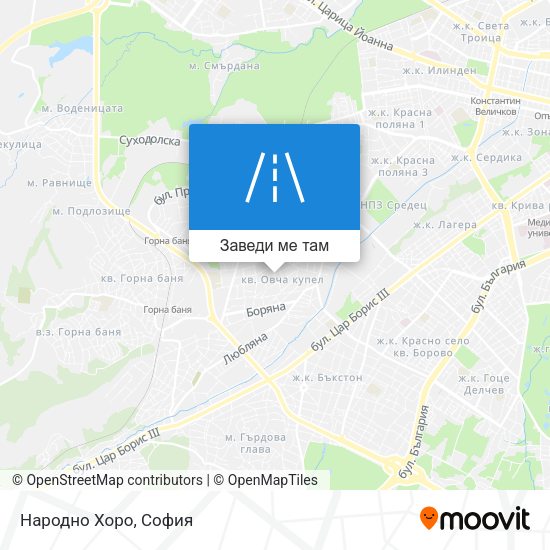 Народно Хоро карта
