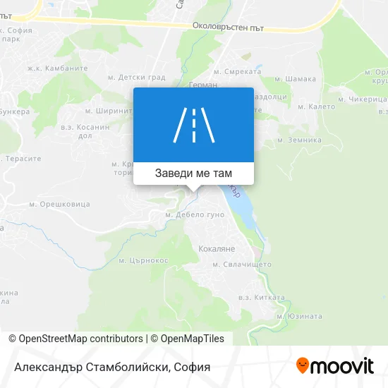 Александър Стамболийски карта
