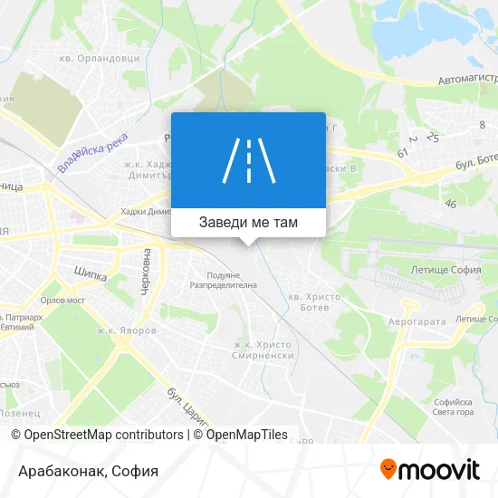 Арабаконак карта