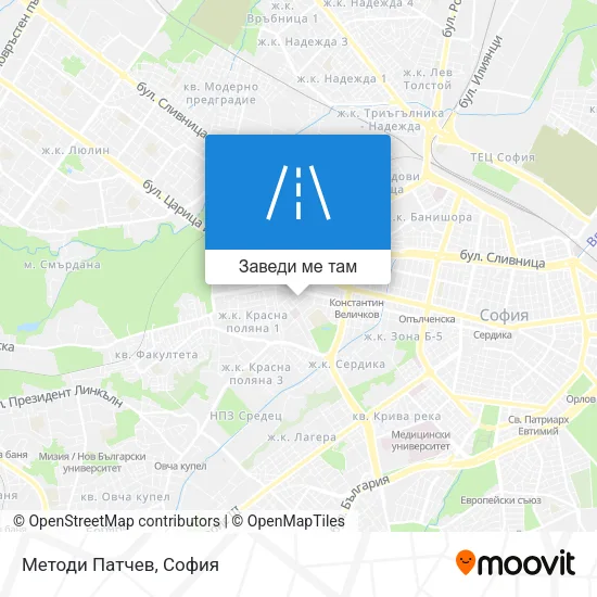 Методи Патчев карта