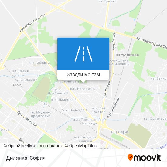 Дилянка карта