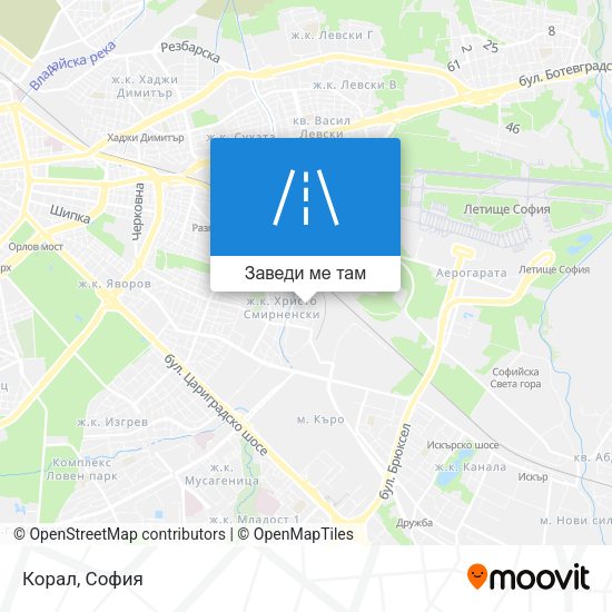 Корал карта