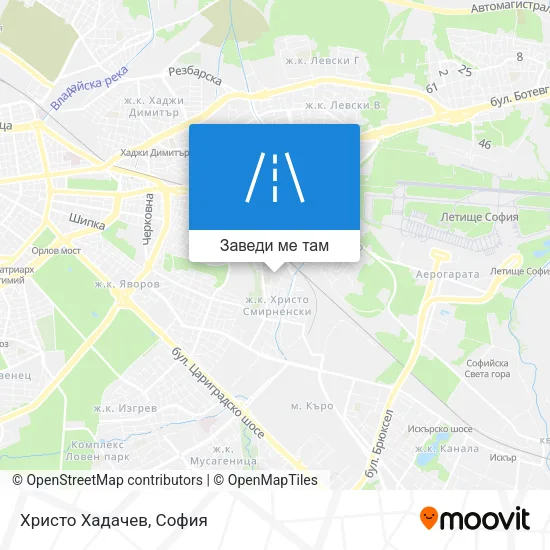 Христо Хадачев карта