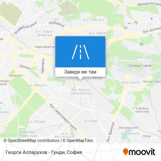 Георги Аспарухов - Гунди карта